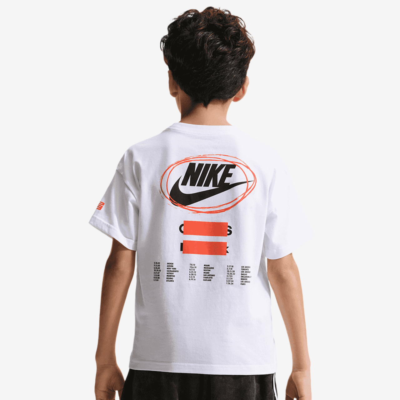 Nike LeBron James M90 SB T-Shirt Image 2 of 7. Tap to open photo gallery.