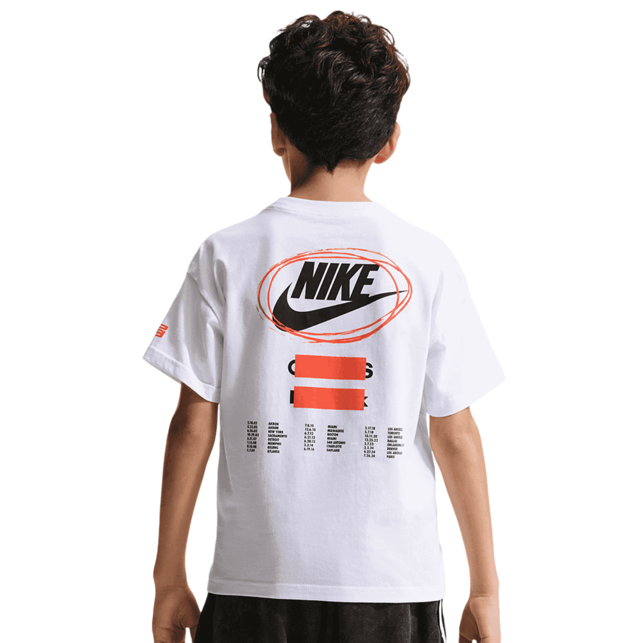 Nike LeBron James M90 SB T-Shirt Image 2 of 7. Tap to open photo gallery.