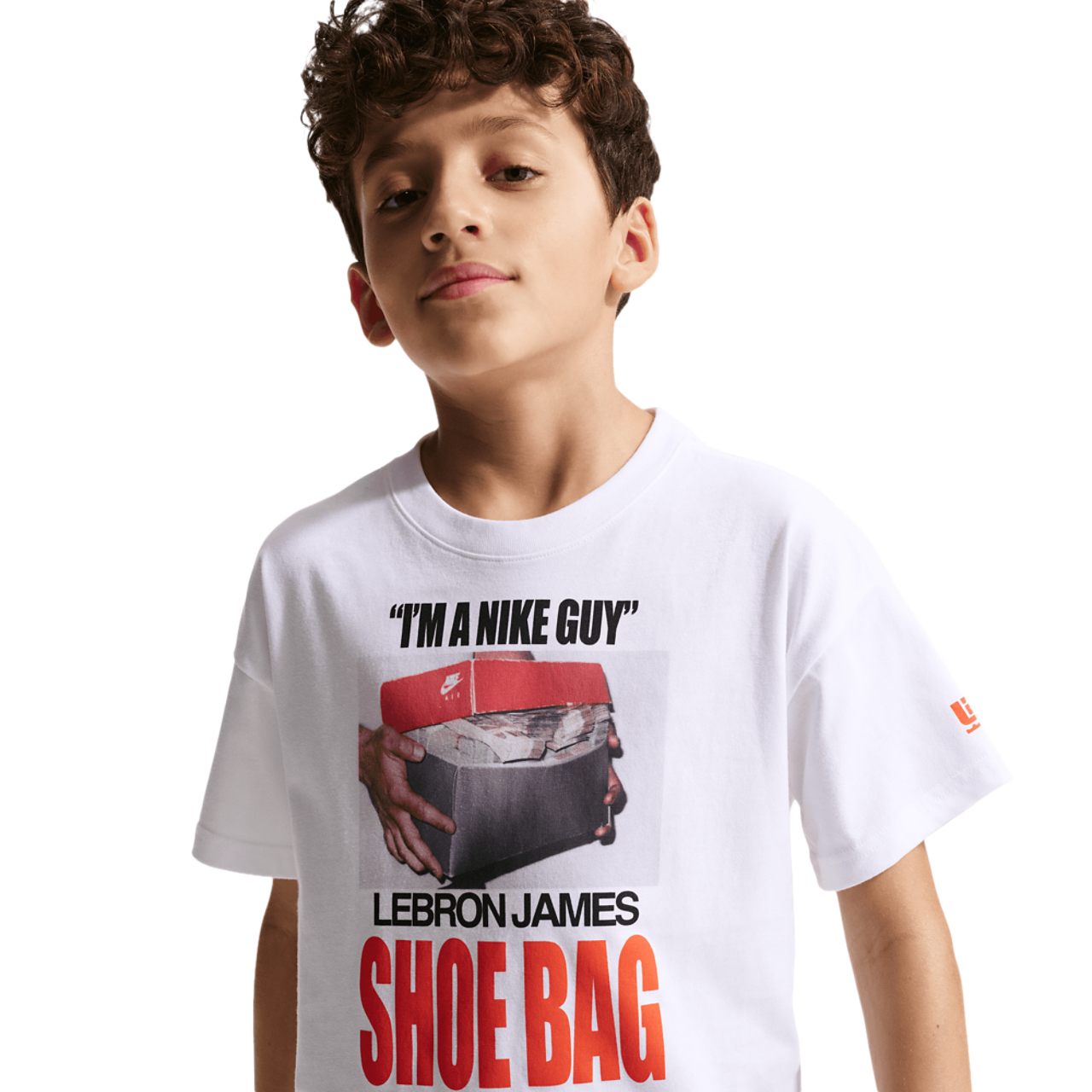 Nike LeBron James M90 SB T-Shirt Image 3 of 7. Tap to open photo gallery.