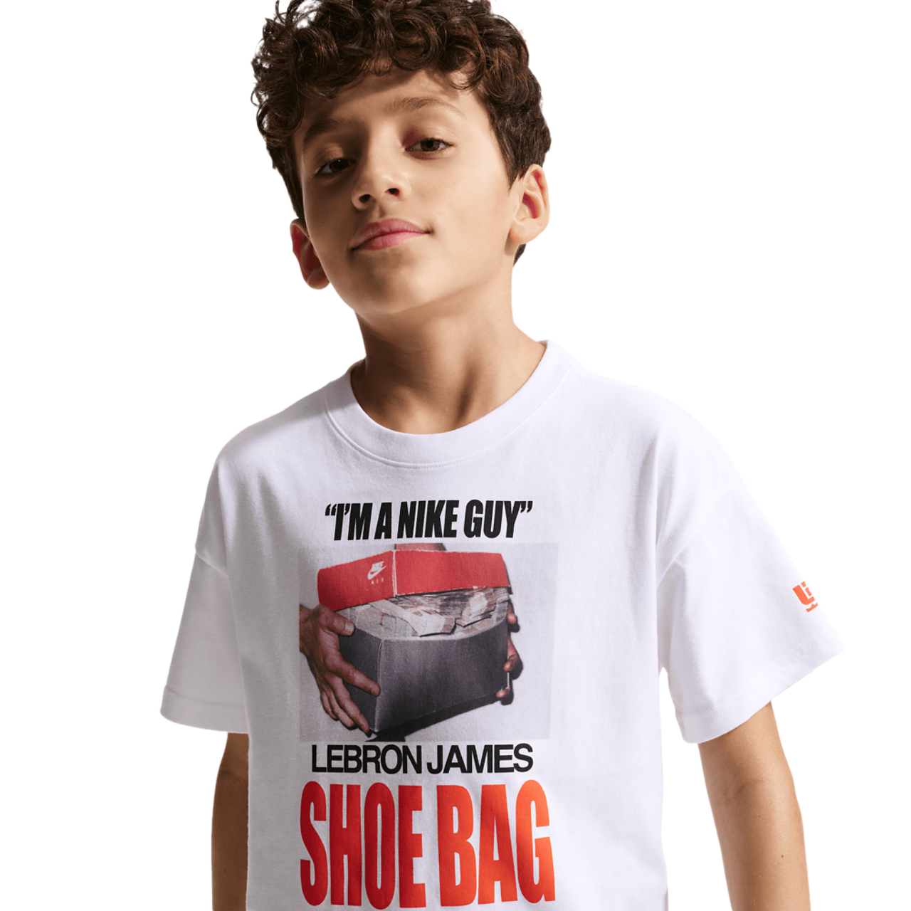 Nike LeBron James M90 SB T-Shirt Image 3 of 7. Tap to open photo gallery.