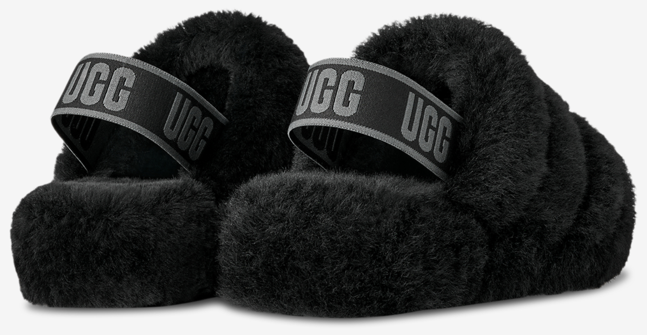 UGG Fluff Yeah Slides Image 3 of 5. Tap to open photo gallery.
