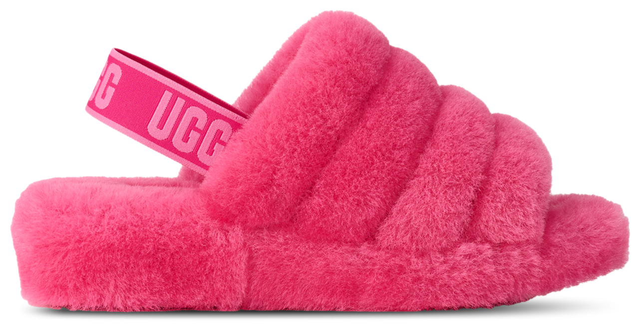 【未使用】UGGファーサンダル FLUFF YEAH SLIDE✨️モコモコ✨️ UGG Fluff Yeah Slides - Women's | Foot Locker