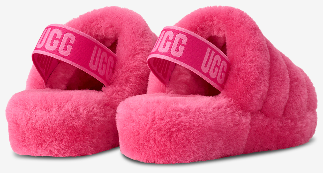 UGG Fluff Yeah Slides Image 3 of 5. Tap to open photo gallery.