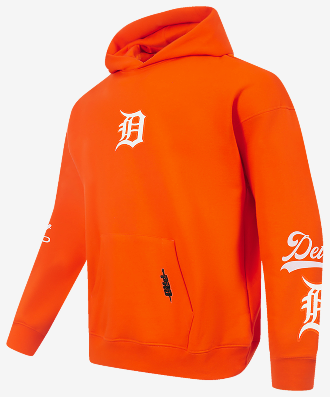 Pro Standard Tigers Living Large Drop Shoulder PO Hoodie Image 3 of 8. Tap to open photo gallery.