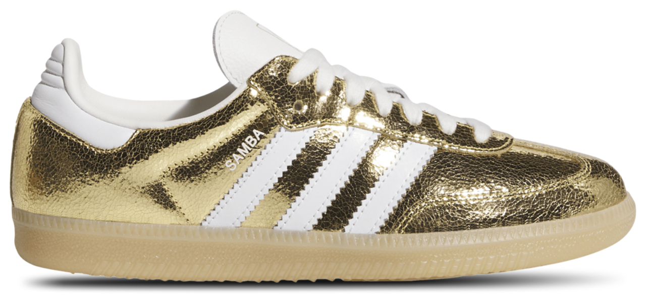 adidas Samba OG Cracked Metallic  Image 1 of 5. Tap to open photo gallery.