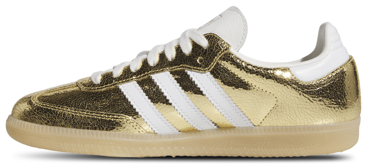 adidas Samba OG Cracked Metallic  Image 2 of 5. Tap to open photo gallery.