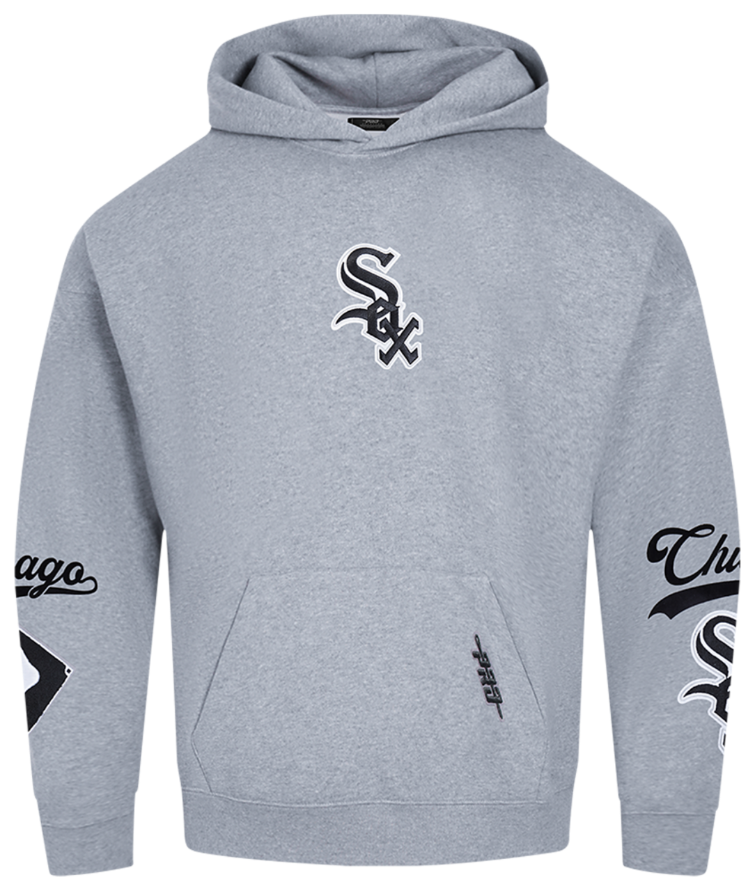 Pro Standard White Sox Living Large Drop Shoulder PO Hoodie