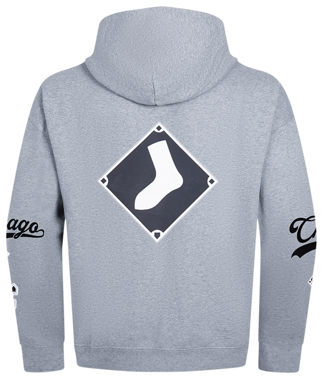 Pro Standard White Sox Living Large Drop Shoulder PO Hoodie