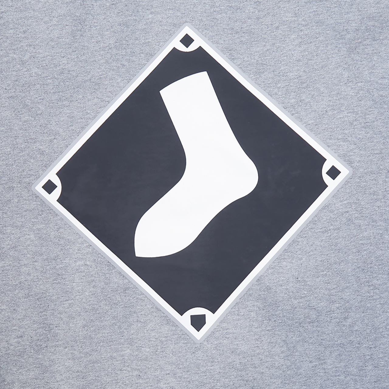Pro Standard White Sox Living Large Drop Shoulder PO Hoodie Image 5 of 8. Tap to open photo gallery.