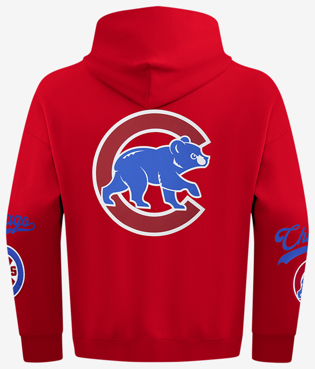 Pro Standard Cubs Living Large Drop Shoulder PO Hoodie Image 2 of 8. Tap to open photo gallery.