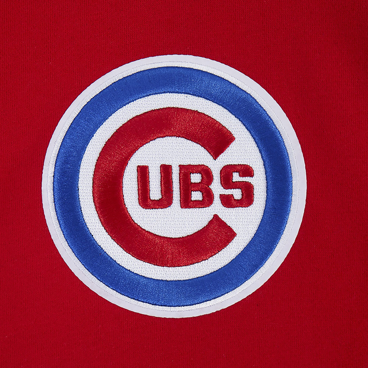 Pro Standard Cubs Living Large Drop Shoulder PO Hoodie Image 5 of 8. Tap to open photo gallery.