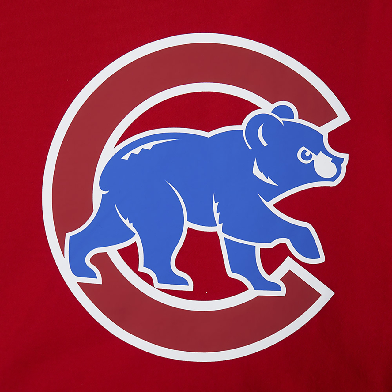 Pro Standard Cubs Living Large Drop Shoulder PO Hoodie Image 8 of 8. Tap to open photo gallery.