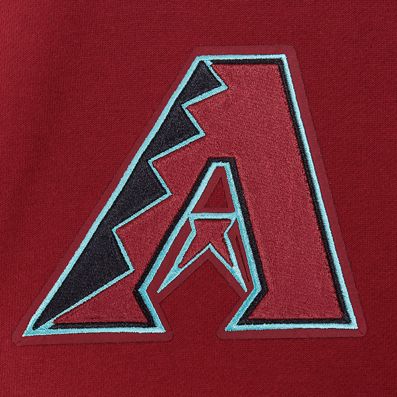 Pro Standard Diamondbacks Living Large Drop Shoulder Hoodie Image 7 of 8. Tap to open photo gallery.