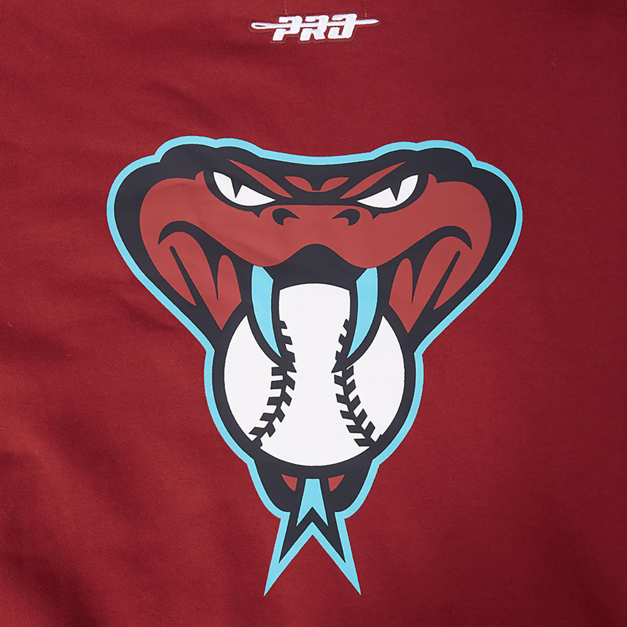 Pro Standard Diamondbacks Living Large Drop Shoulder Hoodie Image 8 of 8. Tap to open photo gallery.