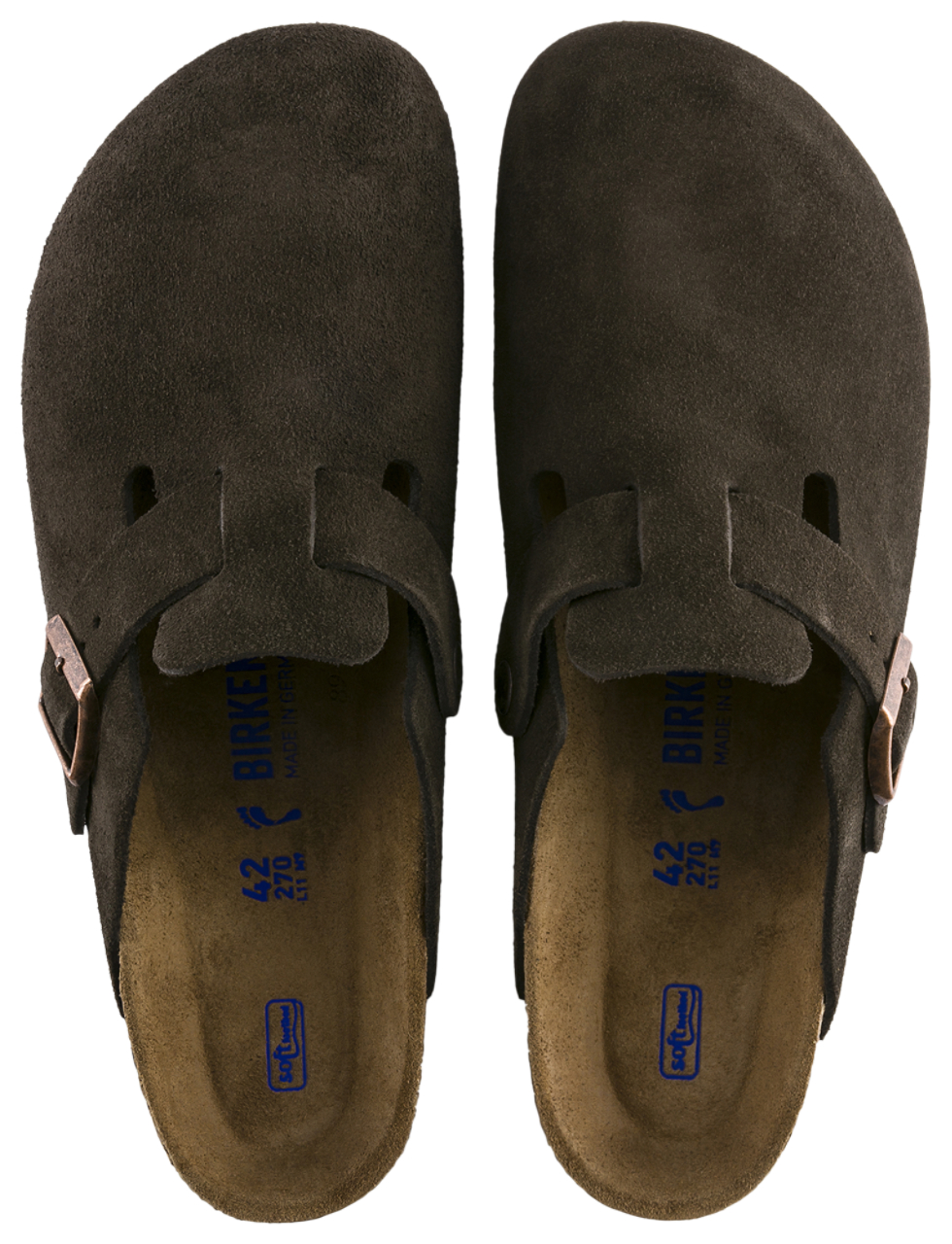 Birkenstock Boston Soft Footbed Suede Clogs  Image 3 of 4. Tap to open photo gallery.