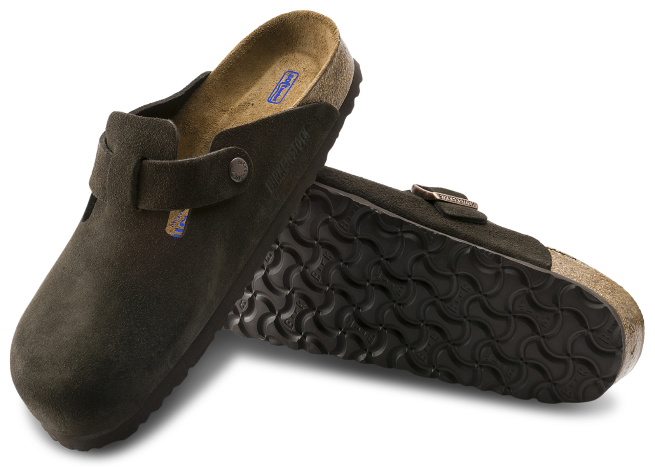 Birkenstock Boston Soft Footbed Suede Clogs  Image 4 of 4. Tap to open photo gallery.