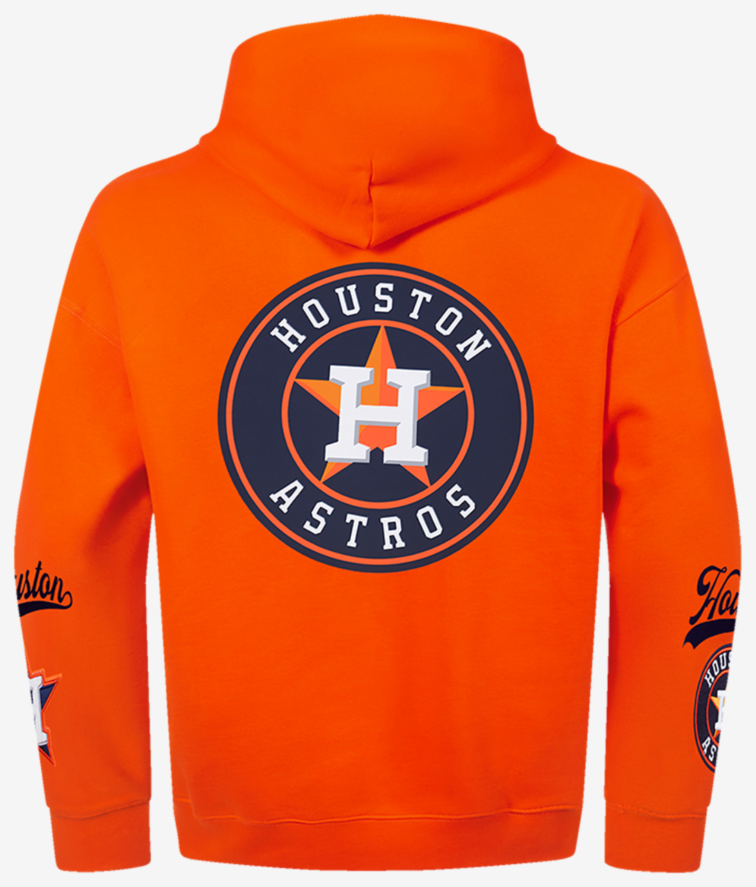 Pro Standard Astros Living Large Drop Shoulder PO Hoodie Image 2 of 8. Tap to open photo gallery.