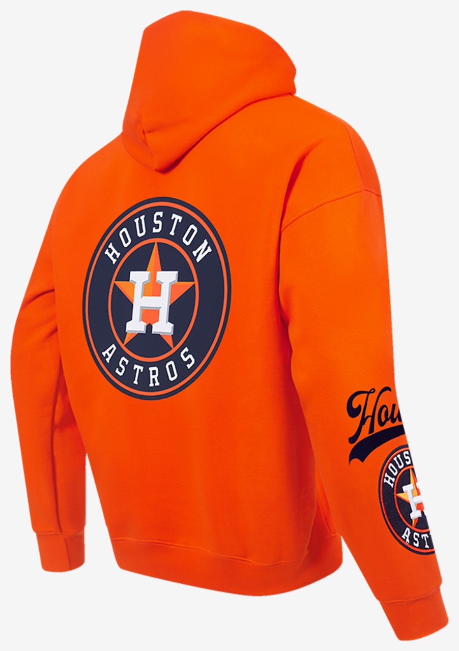 Pro Standard Astros Living Large Drop Shoulder PO Hoodie Image 4 of 8. Tap to open photo gallery.