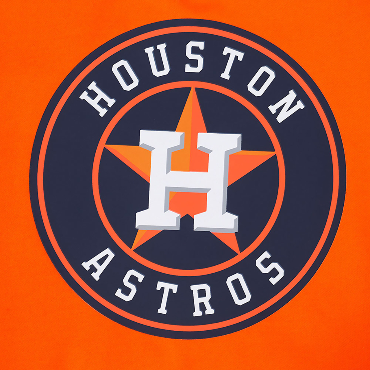 Pro Standard Astros Living Large Drop Shoulder PO Hoodie Image 5 of 8. Tap to open photo gallery.