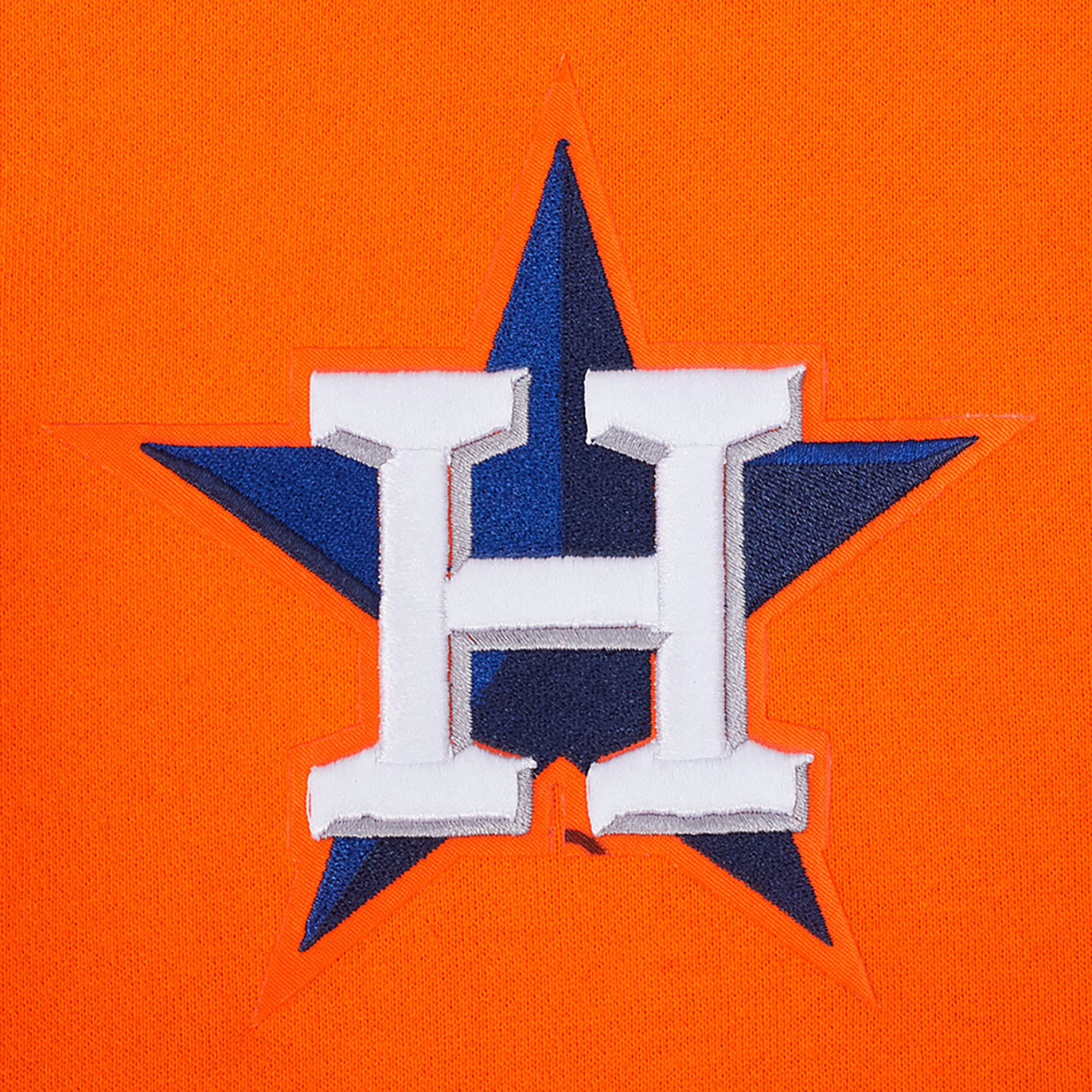Pro Standard Astros Living Large Drop Shoulder PO Hoodie Image 6 of 8. Tap to open photo gallery.