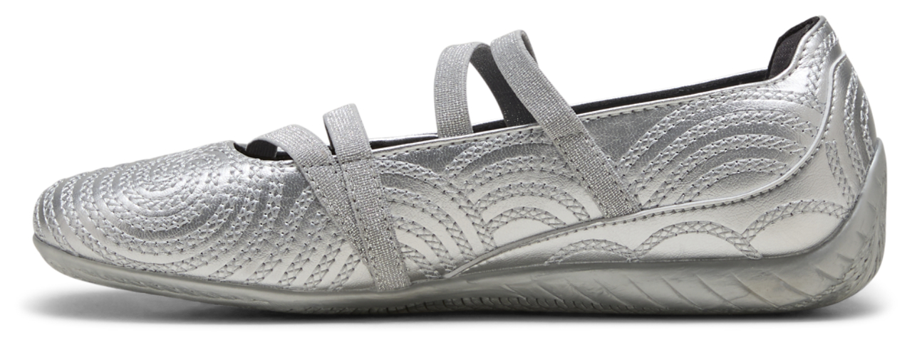 PUMA x Wicked Speedcat Ballet Silver Slippers  Image 2 of 7. Tap to open photo gallery.