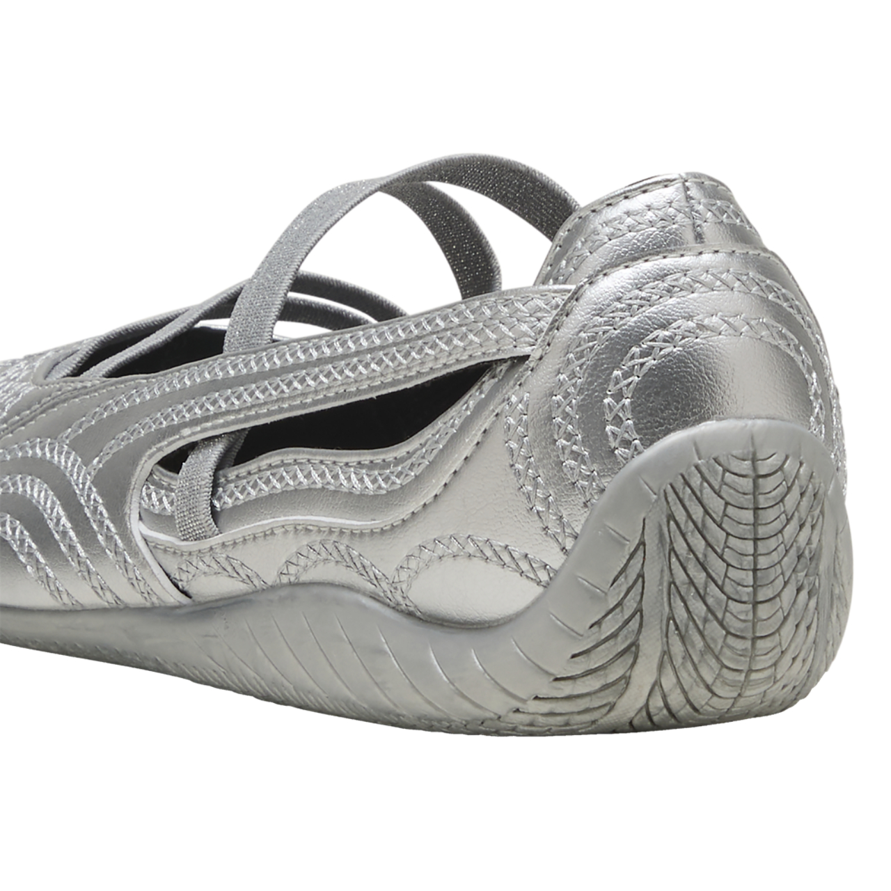 PUMA x Wicked Speedcat Ballet Silver Slippers  Image 3 of 7. Tap to open photo gallery.