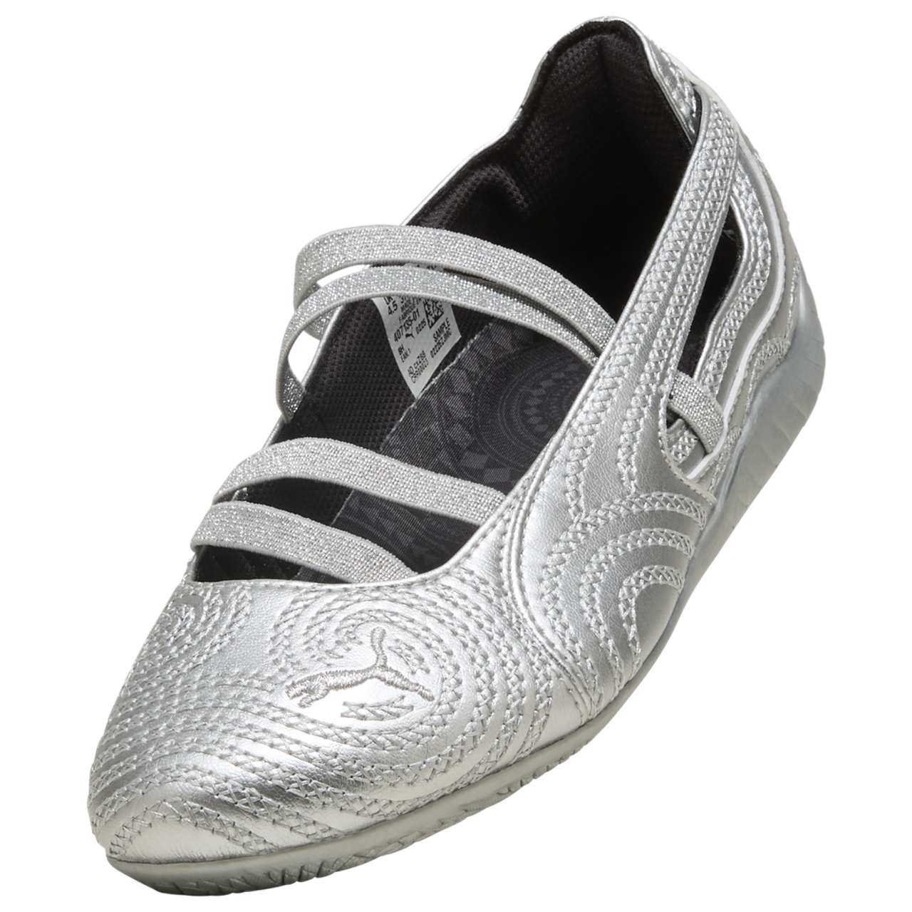 PUMA x Wicked Speedcat Ballet Silver Slippers  Image 7 of 7. Tap to open photo gallery.