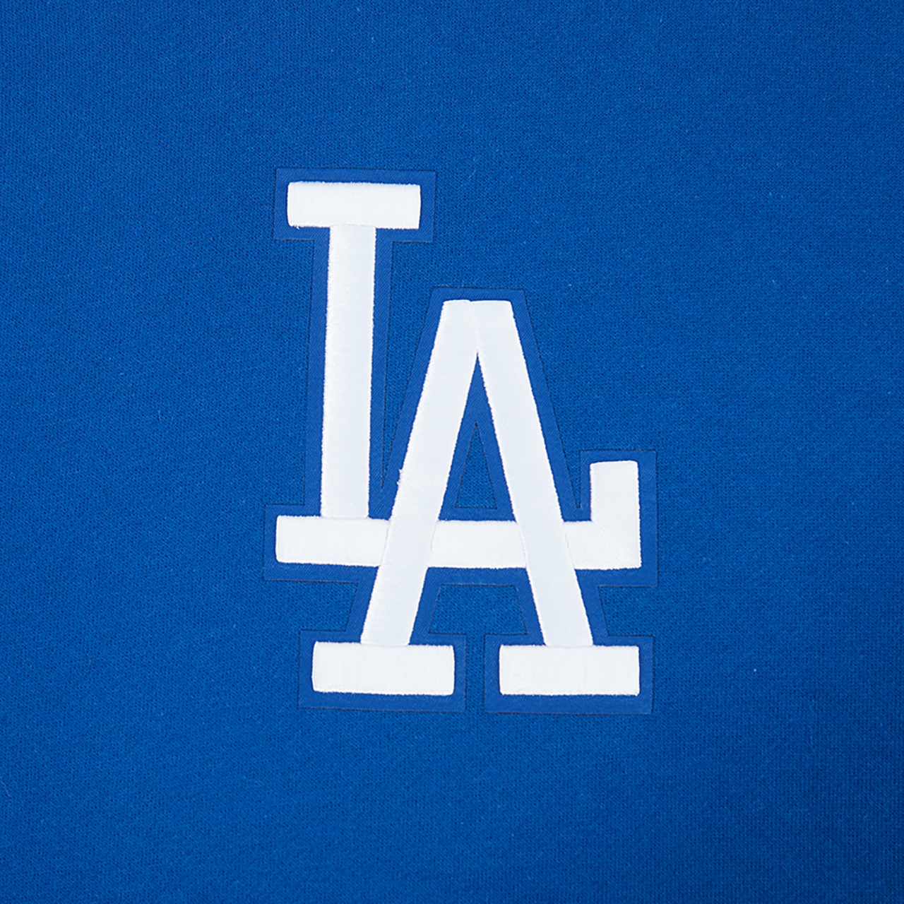Pro Standard Dodgers Living Large Drop Shoulder PO Hoodie Image 3 of 6. Tap to open photo gallery.