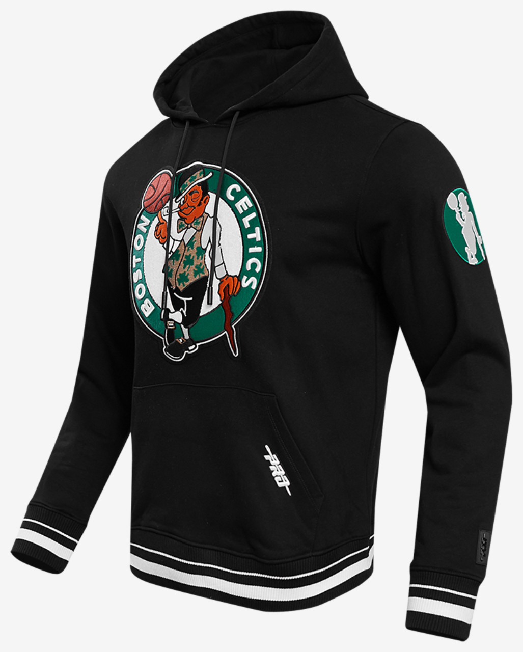 Pro Standard CELTICS RETRO CLASSIC FLC PO HOODIE Image 3 of 8. Tap to open photo gallery.