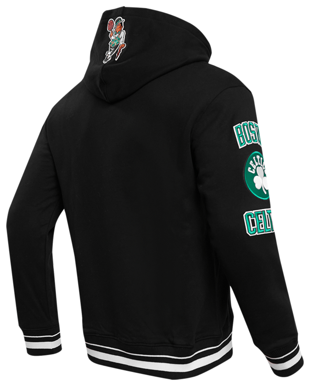 Pro Standard CELTICS RETRO CLASSIC FLC PO HOODIE Image 4 of 8. Tap to open photo gallery.