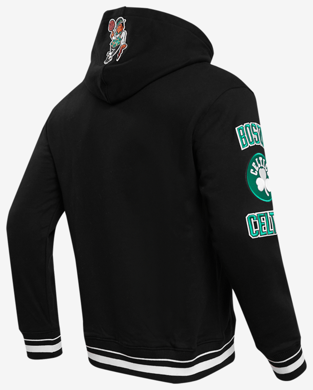 Pro Standard CELTICS RETRO CLASSIC FLC PO HOODIE Image 4 of 8. Tap to open photo gallery.