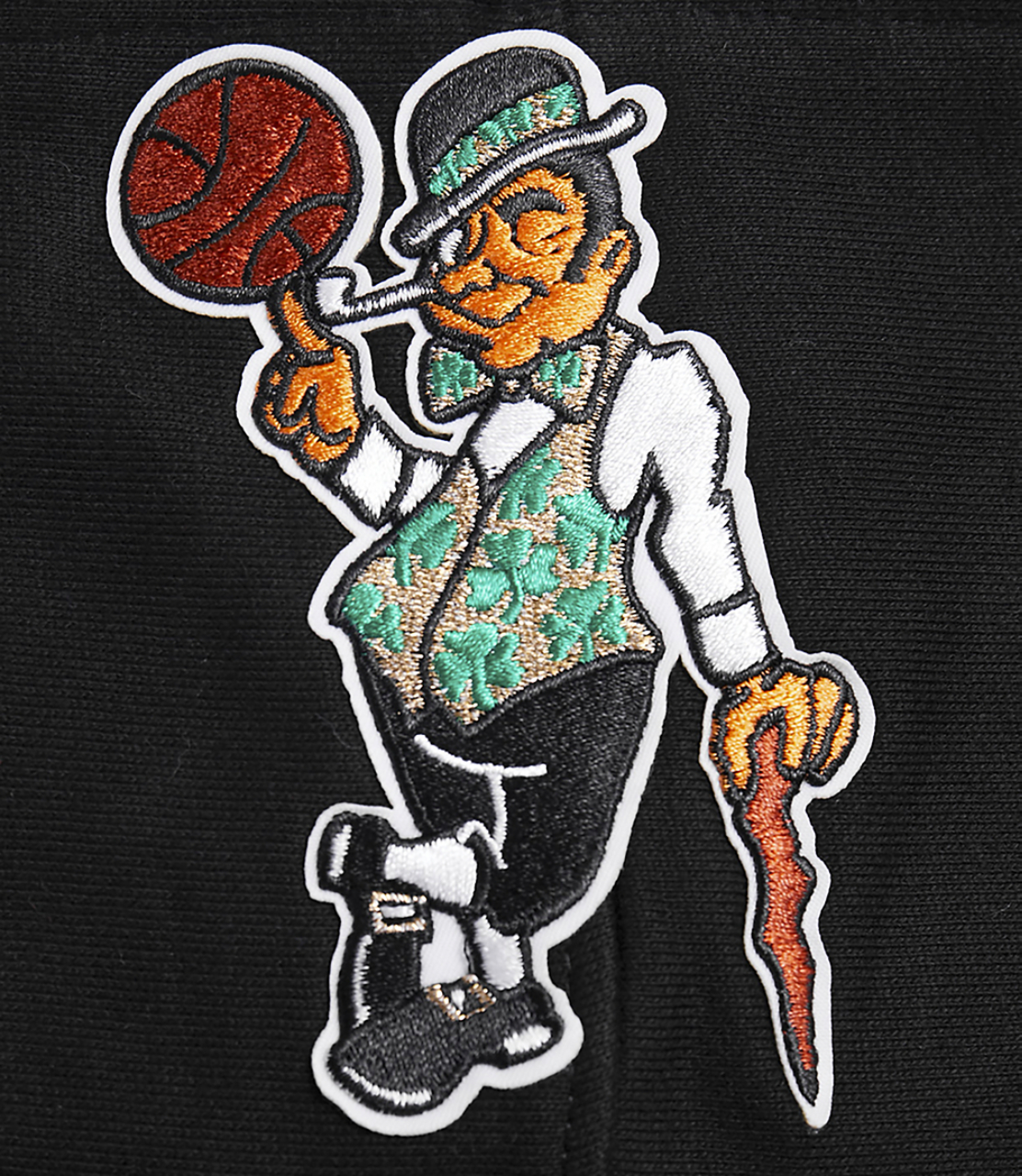 Pro Standard CELTICS RETRO CLASSIC FLC PO HOODIE Image 5 of 8. Tap to open photo gallery.