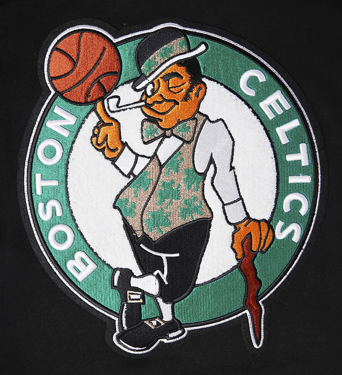 Pro Standard CELTICS RETRO CLASSIC FLC PO HOODIE Image 6 of 8. Tap to open photo gallery.