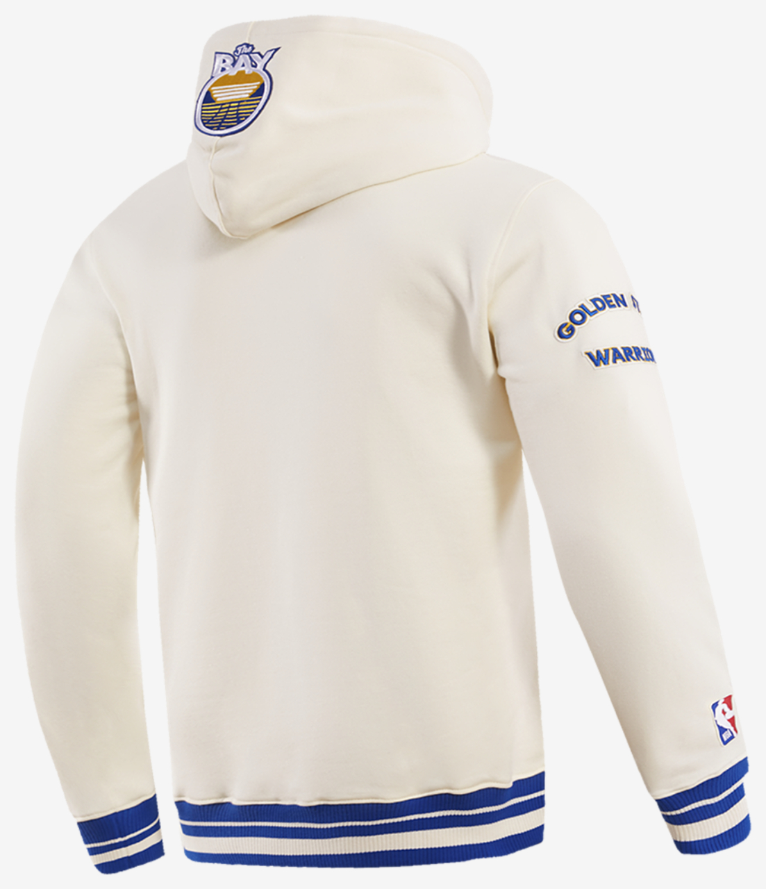 Pro Standard Warriors Pullover Hoodie Image 4 of 7. Tap to open photo gallery.