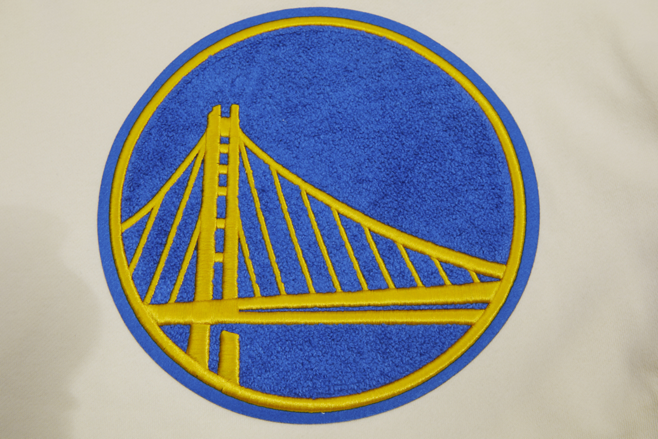 Pro Standard Warriors Pullover Hoodie Image 5 of 7. Tap to open photo gallery.