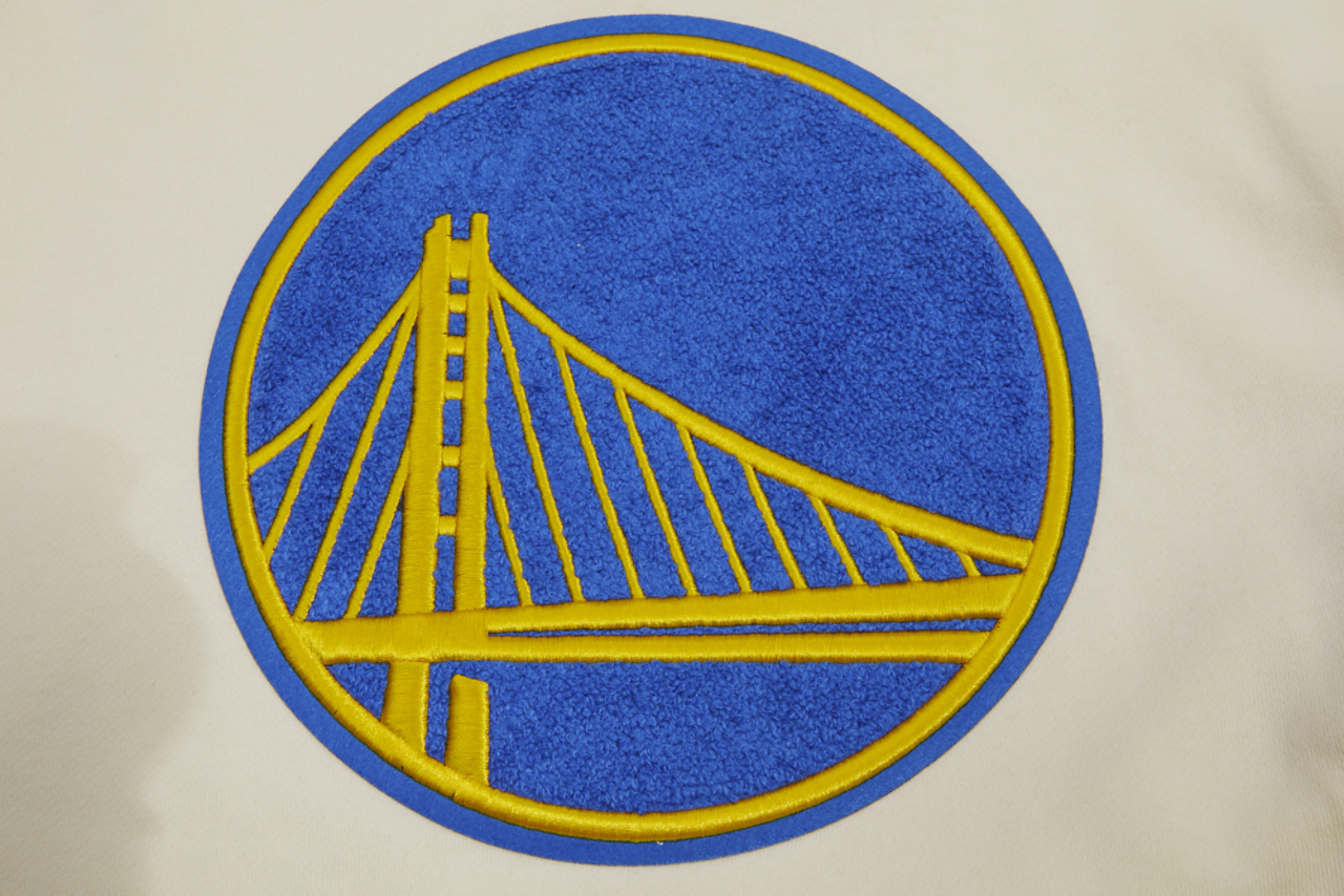 Pro Standard Warriors Pullover Hoodie Image 5 of 7. Tap to open photo gallery.