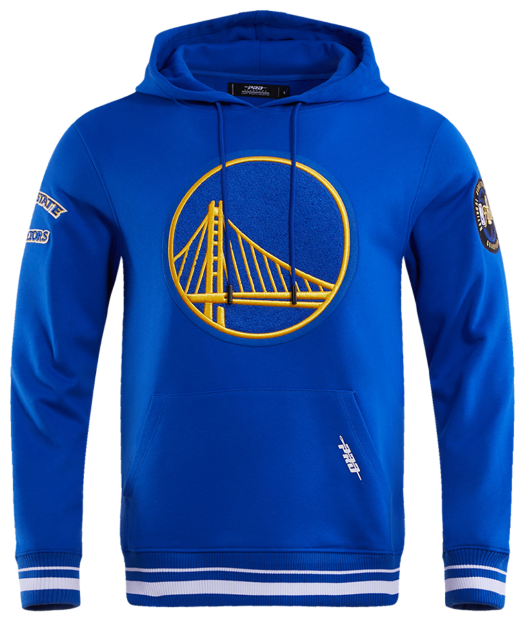 Pro Standard Warriors Pullover Hoodie Image 1 of 8. Tap to open photo gallery.