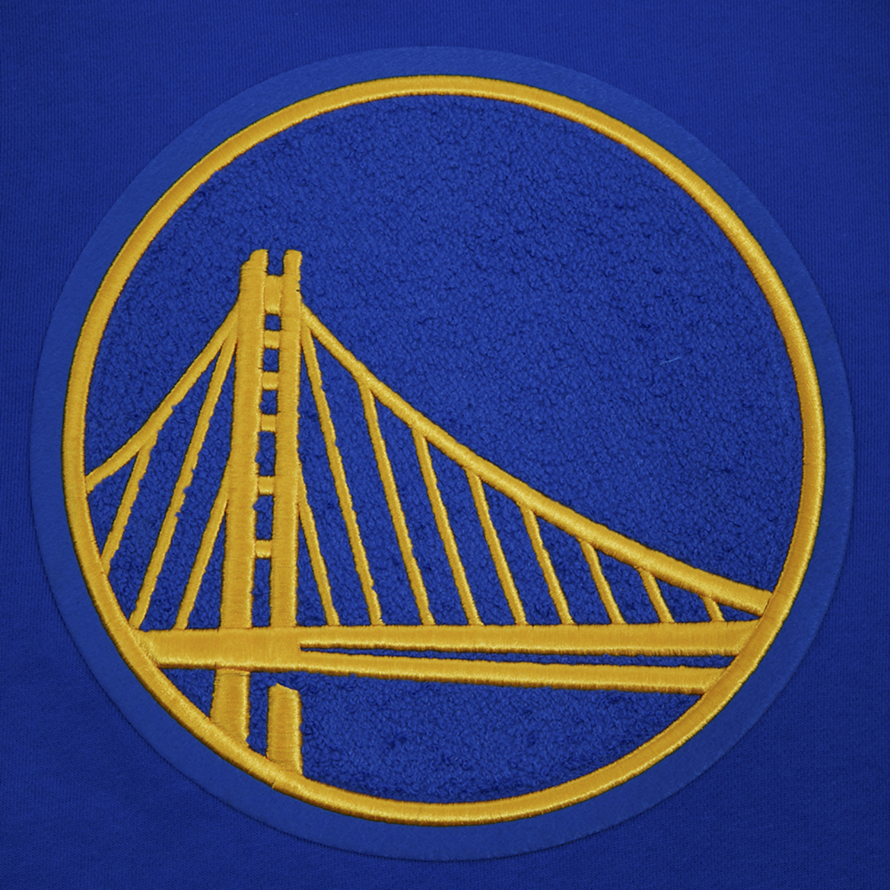 Pro Standard Warriors Pullover Hoodie Image 5 of 8. Tap to open photo gallery.