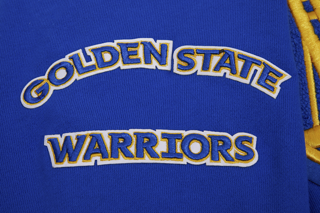 Pro Standard Warriors Pullover Hoodie Image 7 of 8. Tap to open photo gallery.