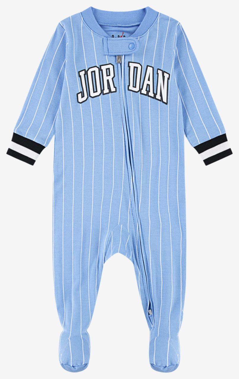 Jordan 23 Jersey Footed Coverall Image 1 of 4. Tap to open photo gallery.