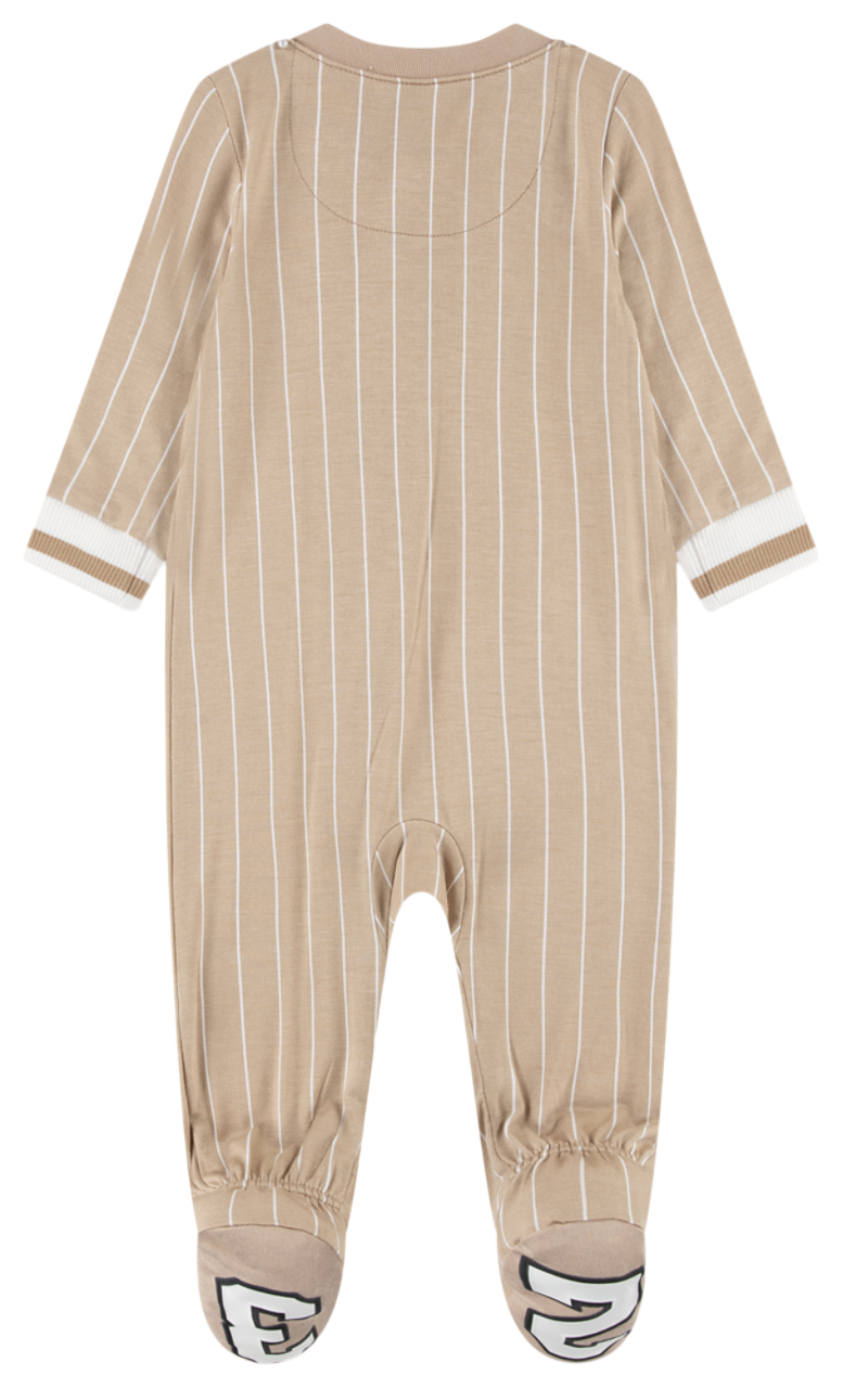 Jordan 23 Jersey Footed Coverall Image 2 of 5. Tap to open photo gallery.