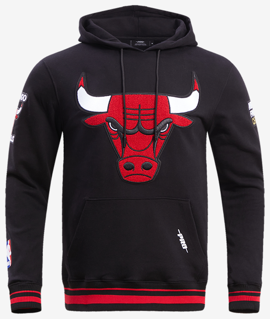 Pro Standard BULLS RETRO CLASSIC FLC PO HOODIE Image 1 of 8. Tap to open photo gallery.