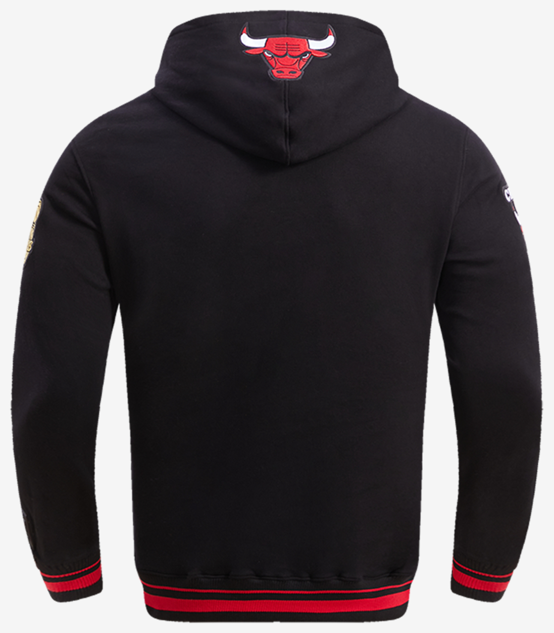 Pro Standard BULLS RETRO CLASSIC FLC PO HOODIE Image 2 of 8. Tap to open photo gallery.