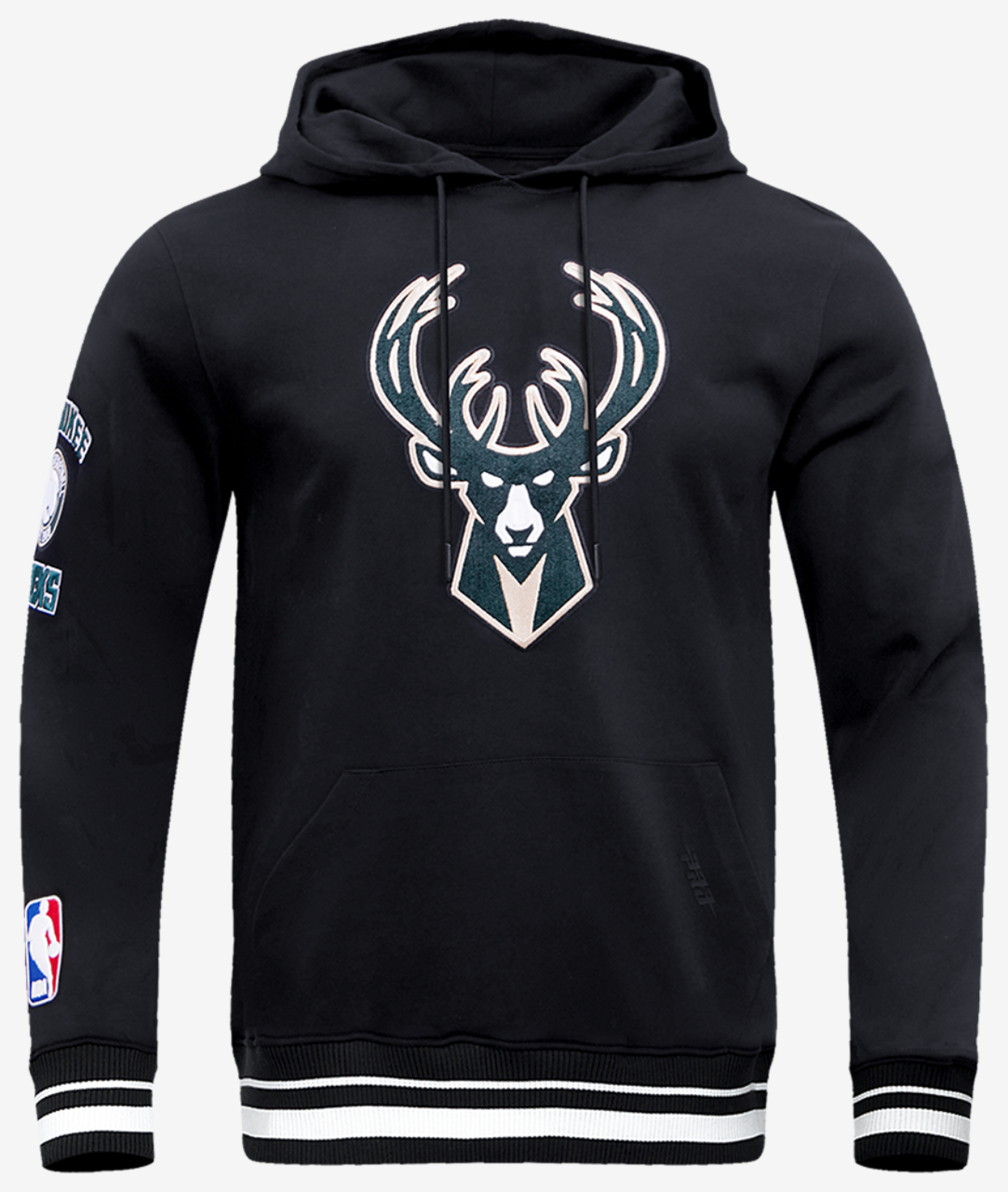 Pro Standard BUCKS RETRO CLASSIC FLC PO HOODIE Image 1 of 8. Tap to open photo gallery.