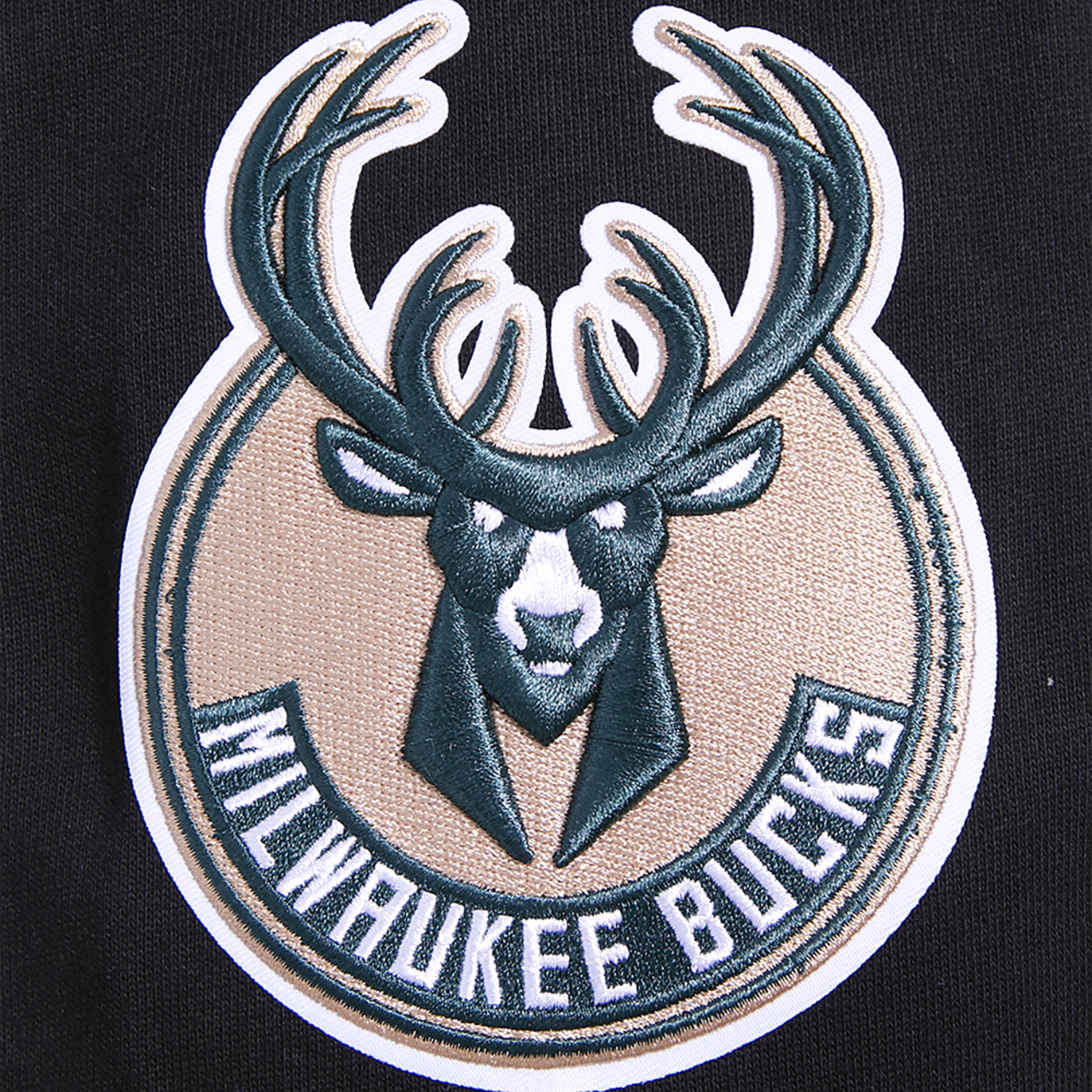 Pro Standard BUCKS RETRO CLASSIC FLC PO HOODIE Image 7 of 8. Tap to open photo gallery.