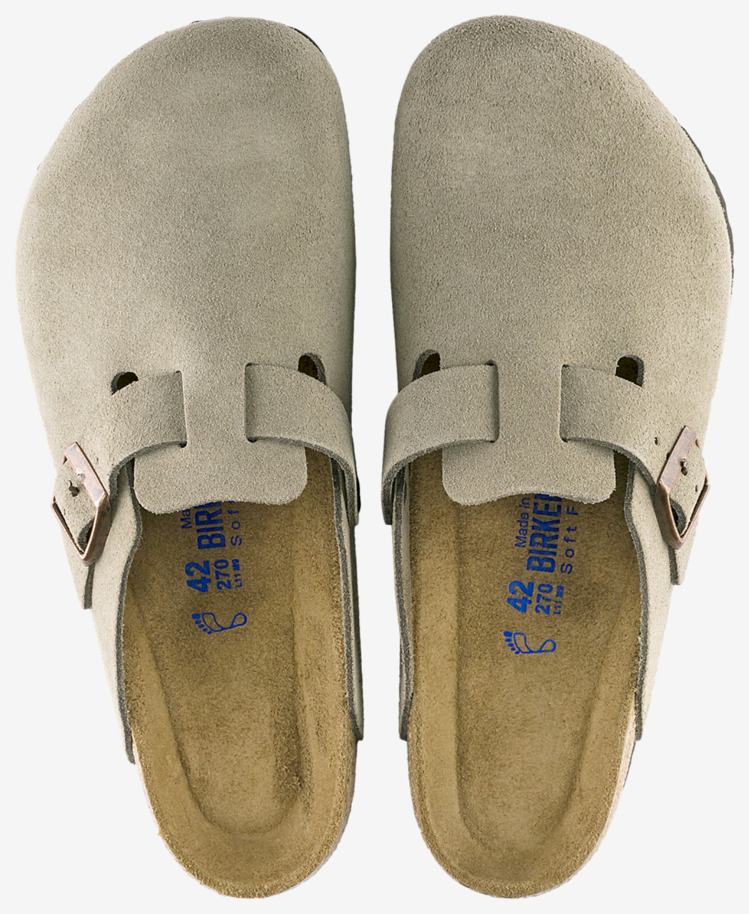 Birkenstock Boston Taupe Image 2 of 3. Tap to open photo gallery.