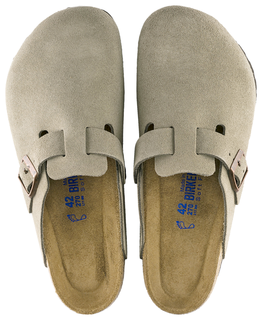 Birkenstock Boston Taupe Image 2 of 3. Tap to open photo gallery.