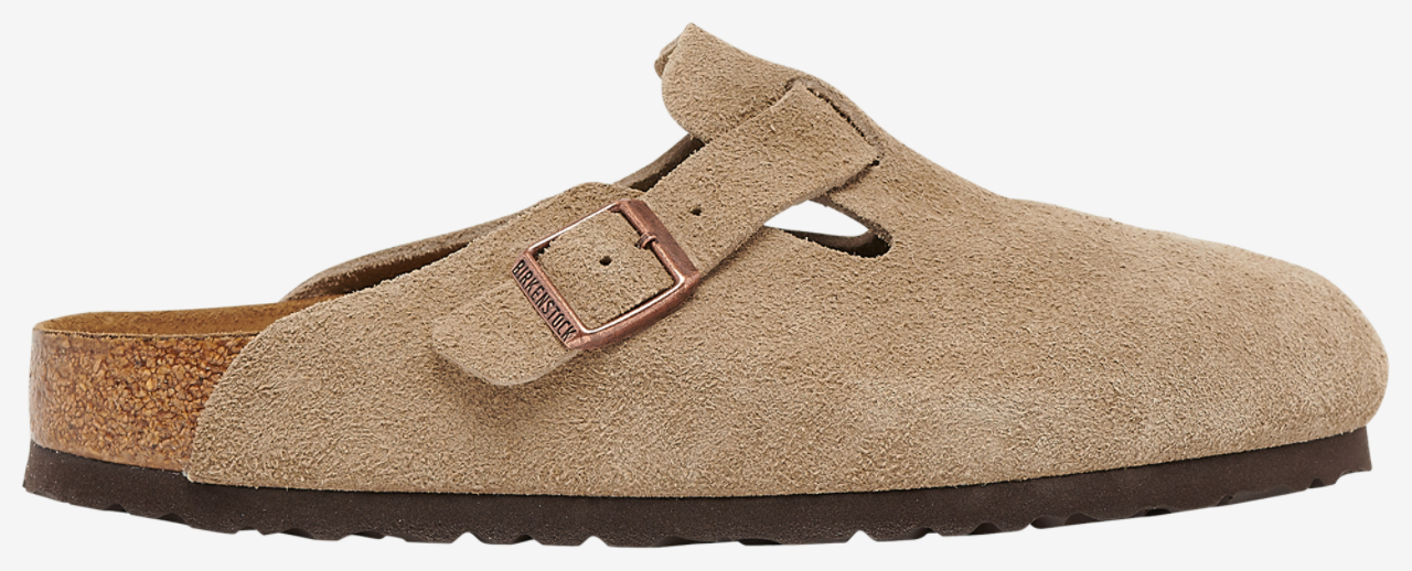 Birkenstock Boston Soft Footbed Suede Clogs Image 1 of 7. Tap to open photo gallery.