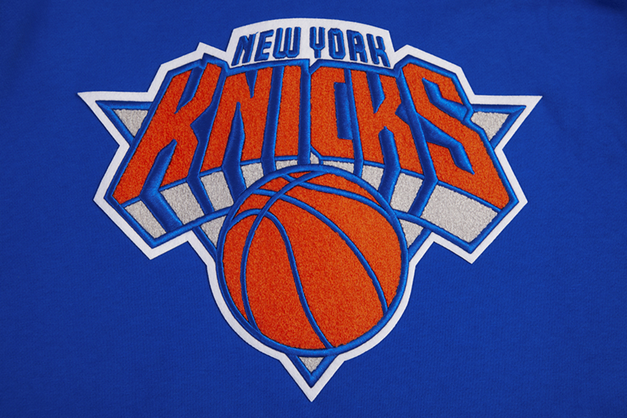 Pro Standard Knicks Pullover Hoodie Image 6 of 8. Tap to open photo gallery.