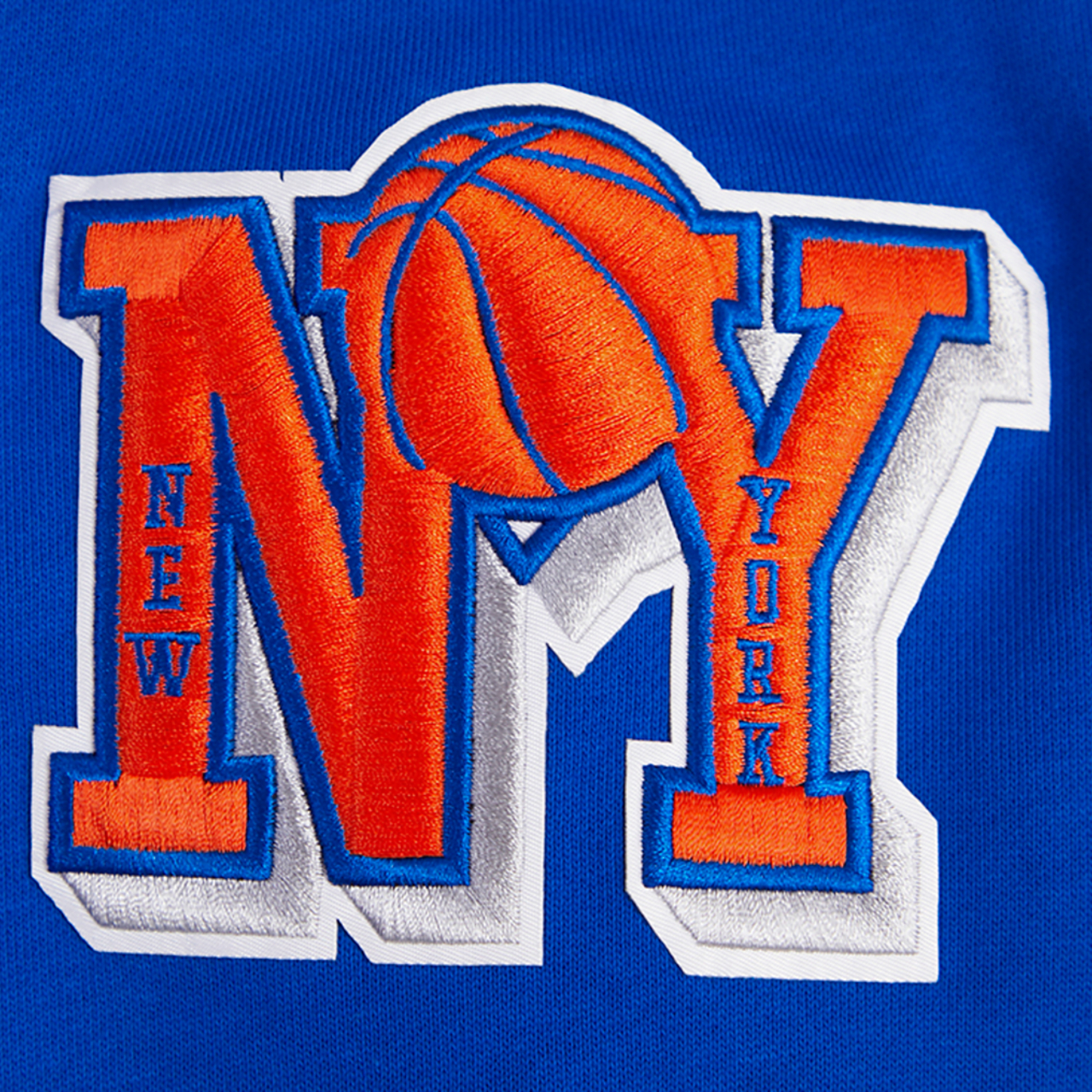 Pro Standard Knicks Pullover Hoodie Image 8 of 8. Tap to open photo gallery.